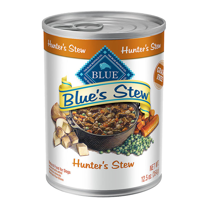 Blue Buffalo Blue's Stew Hunter's Stew Canned Dog Food, 12.5oz