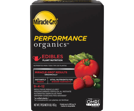 Miracle-Gro® Performance Organics™ Edibles Plant Nutrition Granules