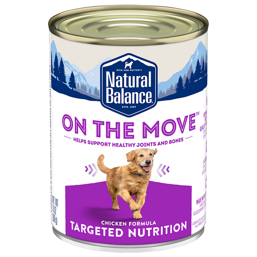 Natural Balance Targeted Nutrition On the Move Canned Dog Food