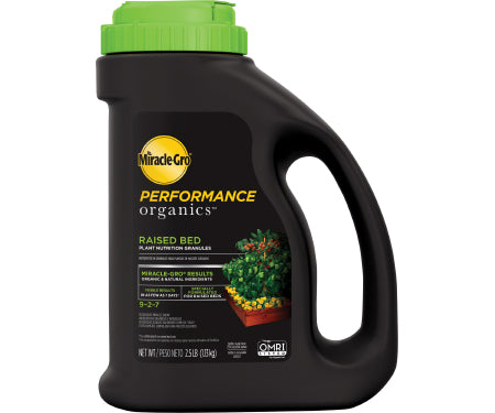 Miracle-Gro Performance Organics Raised Bed Plant Nutrition Granules (2.5 l b.)