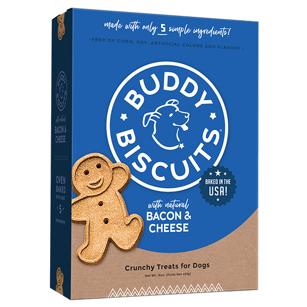 Cloud Star Buddy Biscuits Oven Baked Bacon And Cheese Dog Treats