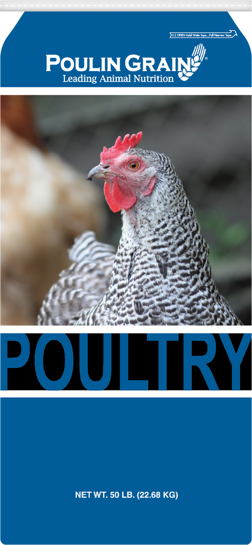 Poulin Grain Poultry Grower Finisher Crumbles