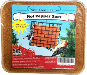 Hot Pepper Suet Cake, 3 Pounds