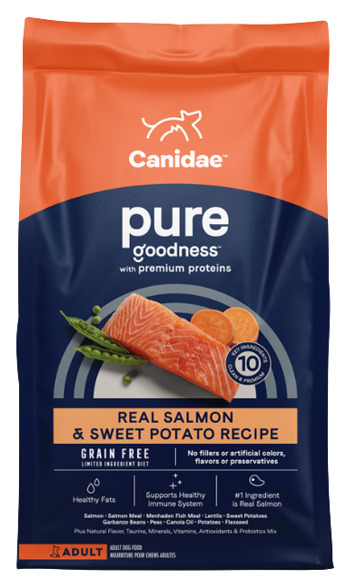Canidae Grain Free PURE Goodness Salmon & Sweet Potato Recipe Dry Dog Food