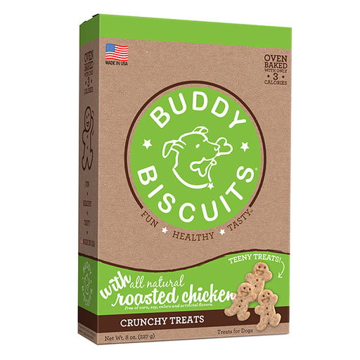 Cloud  Star Buddy Biscuits Oven Baked Teeny Crunchy Dog Treats, Roasted Chicken, 8oz