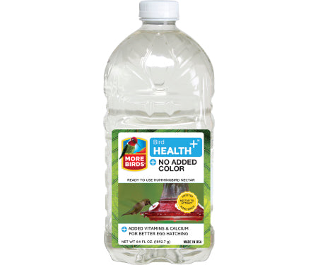 Clear Liquid Hummingbird Nectar, Ready-To-Use, 64oz