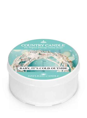 Country Candle by Kringle, Baby It's Cold Outside, Single Daylight