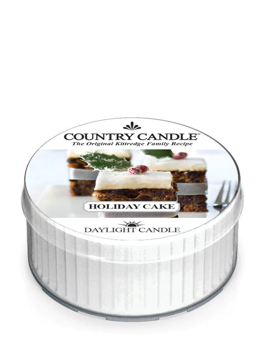 Country Candle by Kringle, Holiday Cake, Single Daylight