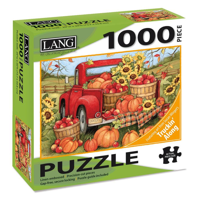 Puzzle - Harvest Truck, 1000 pieces