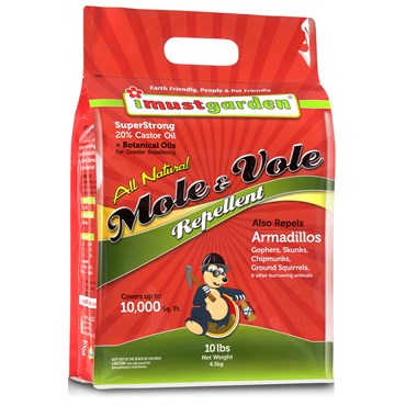 All Natural Mole & Vole Repellent, 10lb Granules