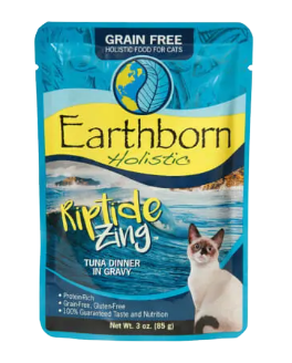 Earthborn Holistic Riptide Zing Tuna Dinner in Gravy Cat Food Pouch, 3oz