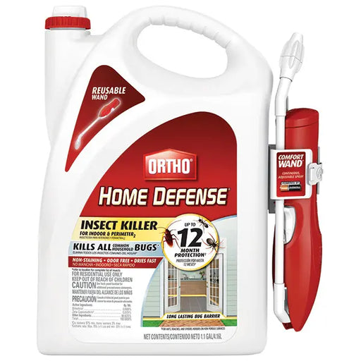 Ortho Home Defense Insect Killer for Indoor & Perimeter w Ready To Use Wand, 1.1 gal