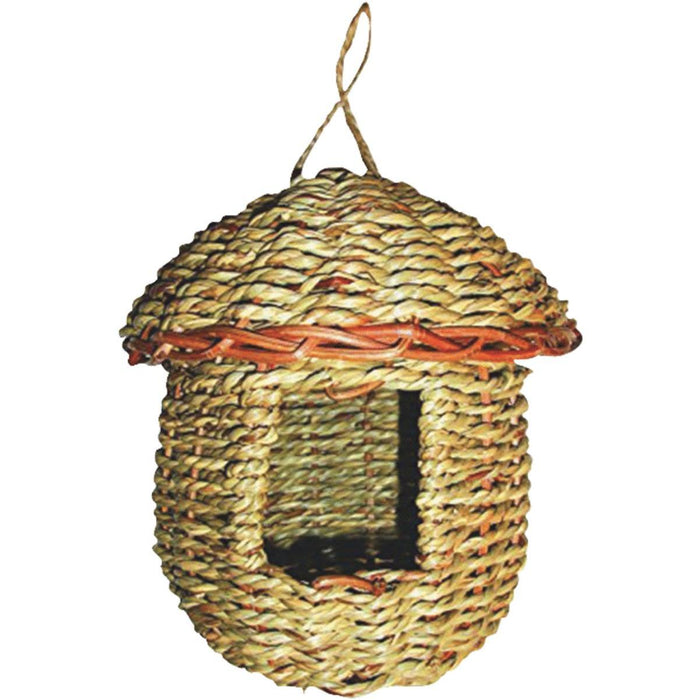 Natural Rope Acorn Bird House