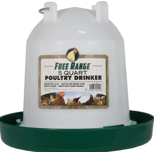 Plastic Poultry Waterer - 2 sizes available