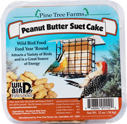 Peanut Butter Suet Cake 12oz.