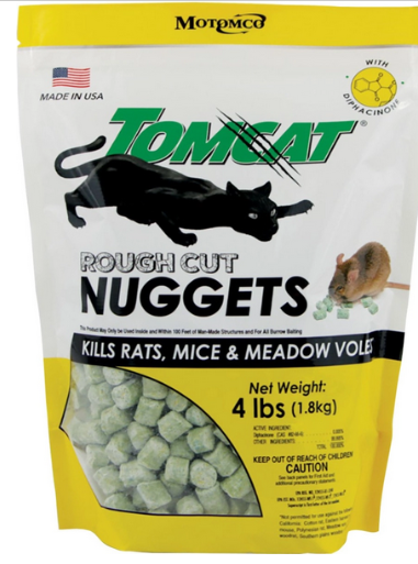 Tomcat Rough Cut Nuggets Mouse Repellent, 4lbs