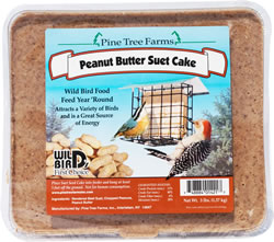 Peanut Butter Suet Cake, 3 Pounds