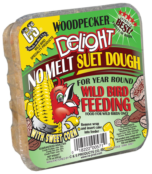 Woodpecker Delight No Melt Suet Dough, 11.75oz