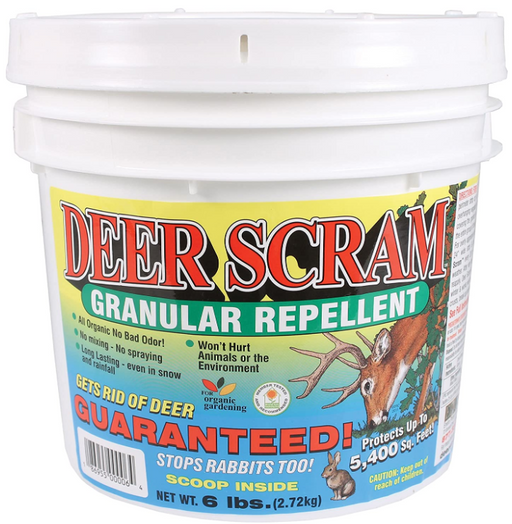 Deer Scram Granular Repellent, 6lbs