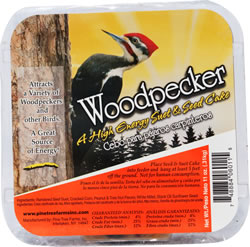 Woodpecker High Energy Suet & Seed Cake Blend 11oz