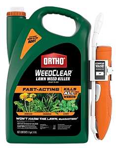 Ortho WeedClear Ready-To-Use Lawn Weed Killer, Liquid, Spray Application, 1.1 gal Jug