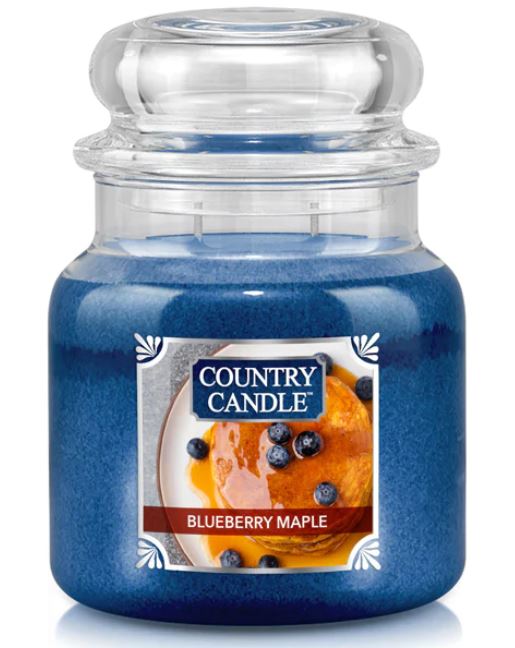 Country Candle by Kringle, Blueberry Maple, 2-wick Jars
