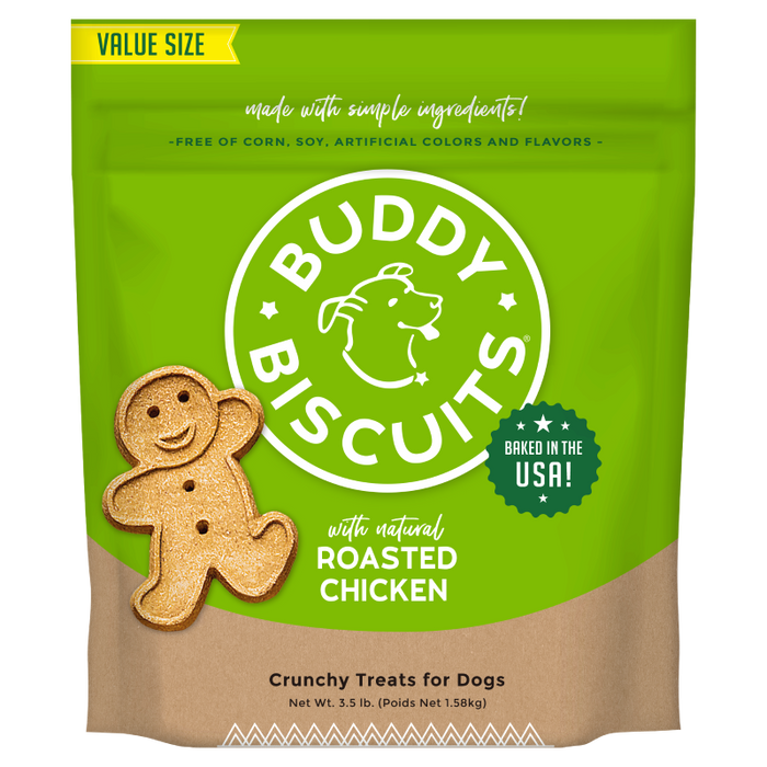 Cloud Star Buddy Biscuits Oven Baked Roasted Chicken Dog Treats