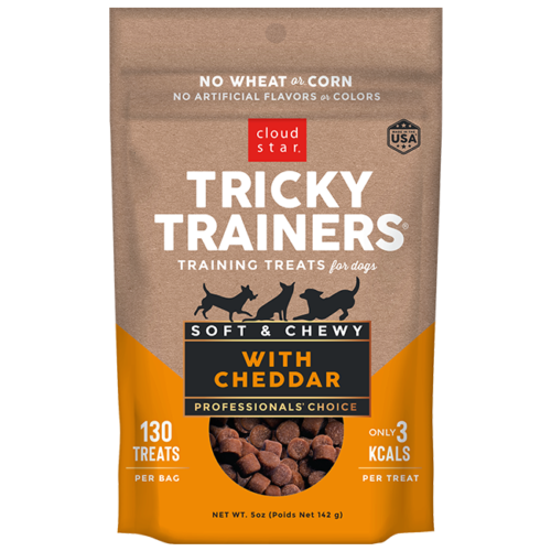 Cloud Star Chewy Tricky Trainers Cheddar Chewy Dog Treats
