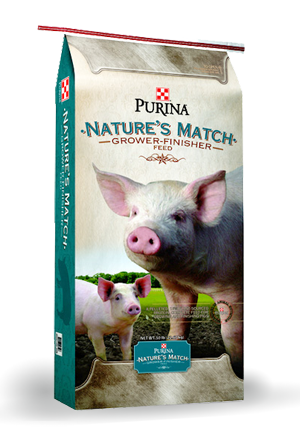 Purina Nature’s Match® Pig Grower-Finisher