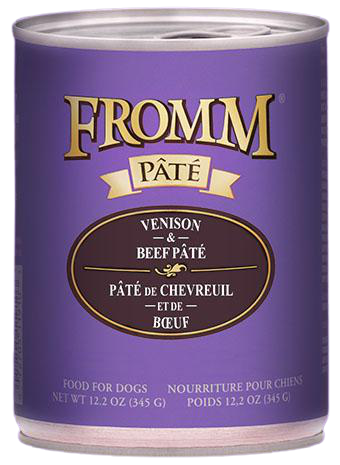 Fromm Venison & Beef Pâté Canned Dog Food, 12.2 oz