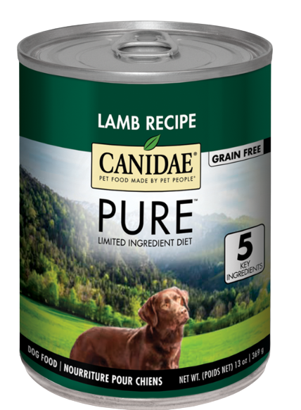 Canidae Grain Free PURE Limited Ingredient Diet Lamb Canned Dog Food