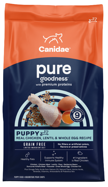 Canidae Grain Free PURE Goodness Chicken, Lentil & Whole Egg Recipe Dry Dog Food