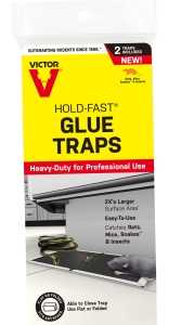 Hold-Fast Rat Trap, 10 in L, 4.3 in W, Glue Locking