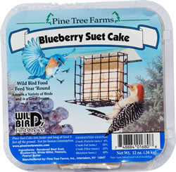 Blueberry Suet Cake 12oz.