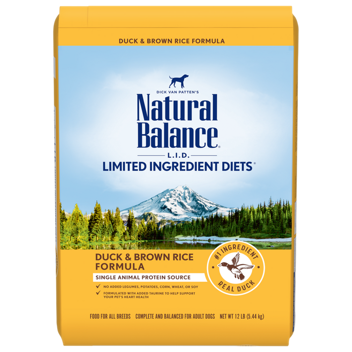 Natural Balance L.I.D. Limited Ingredient Diet Adult Duck & Brown Rice Formula Dry Dog Food