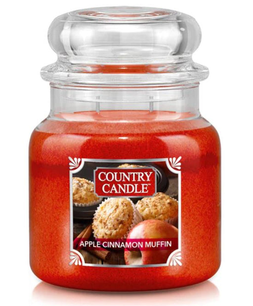 Country Candle by Kringle, Apple Cinnamon Muffin, 2-wick Jars