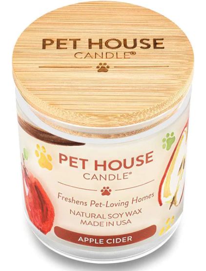 Pet House Candle, Apple Cider