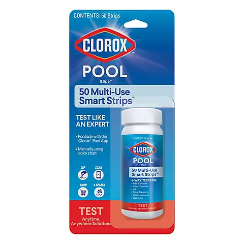 Clorox Pool & Spa Multi-Use Smart Strips 50 ct