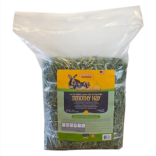 Sunseed Sunsations Natural Timothy Hay for Small Animals