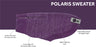 Polaris Reflective Sweater, Black