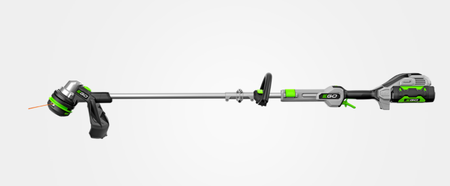 EGO 15" Powerload with Telescopic Aluminum Shaft String Trimmer Kit (G3 2.5Ah Battery, 210W Charger)