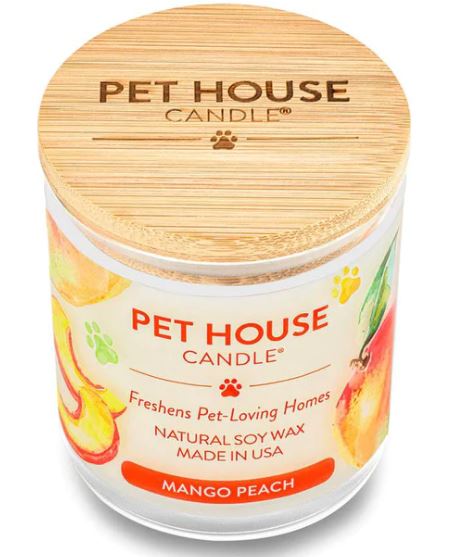 Pet House Candle, Mango Peach