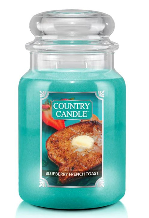 Country Candle by Kringle, Blueberry French Toast, 2-wick Jars