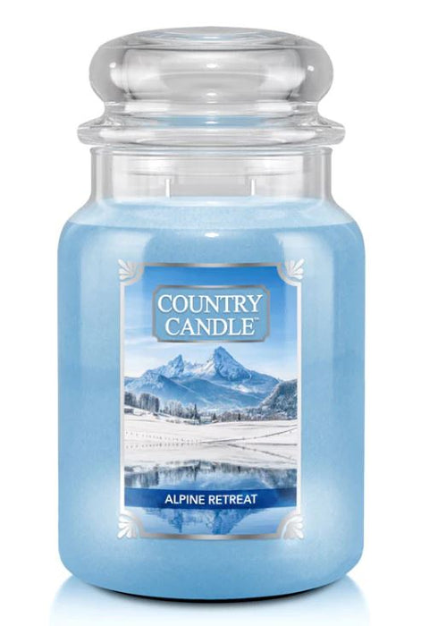 Country Candle by Kringle, Alpine Retreat, 2-wick Jars