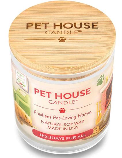 Pet House Candle, Holidays Fur All