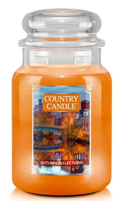 Country Candle by Kringle, Autumn Reflections, 2-wick Jars