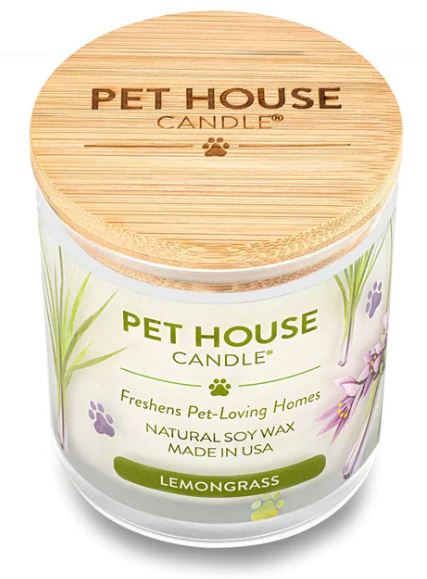 Pet House Candle, Lemongrass