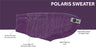 Polaris Reflective Sweater, Teal