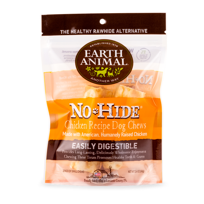 Earth Animal Chicken No-Hide Wholesome Dog Chews- Large, 11"
