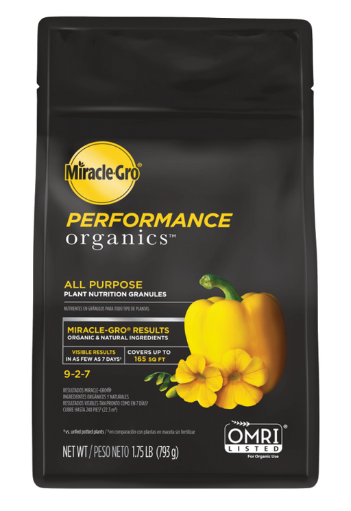 Miracle-Gro® Performance Organics™ All Purpose Plant Nutrition Granules